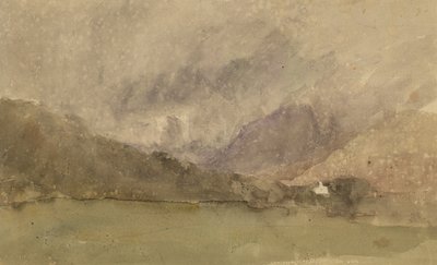Capel Curig, Caernarvonshire, Wales von David Cox